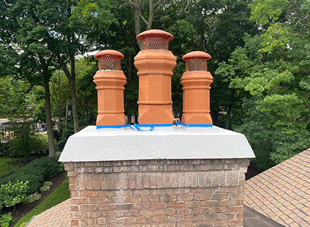 Terracotta Chimney Pot Toppers