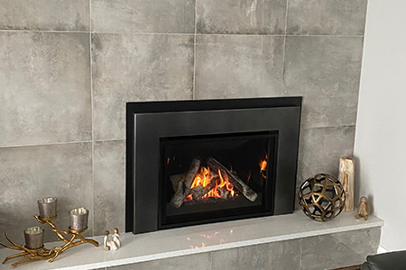 Gas Insert Fireplace Sample