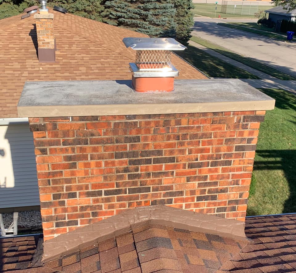 Chimney crown repair